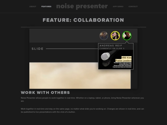 collaboration screenshot