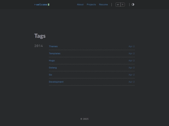 tags screenshot