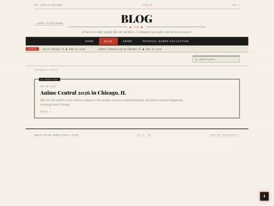 blog screenshot