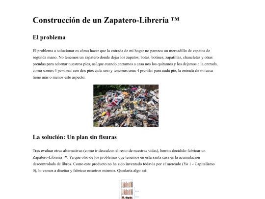 Proyectos/Construccion de un Zapatero Libreria screenshot