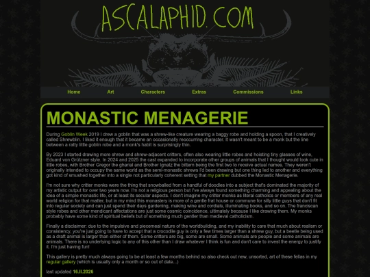 characters/mmenagerie screenshot