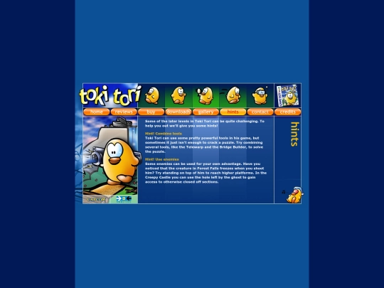 hints screenshot