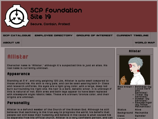 allistar screenshot