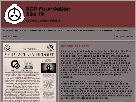 site-19 screenshot