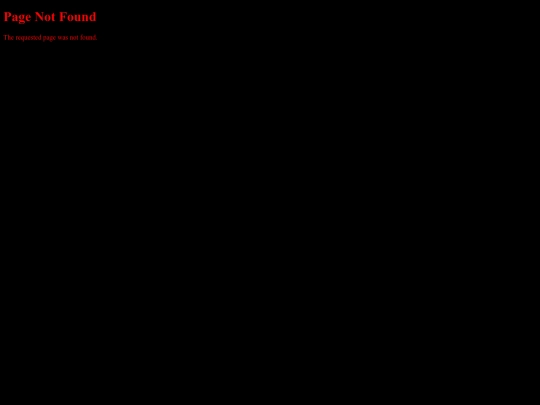 not_found screenshot