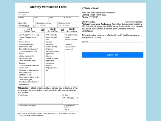 Clark_IDP_Form screenshot