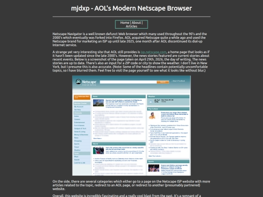article/netscape screenshot