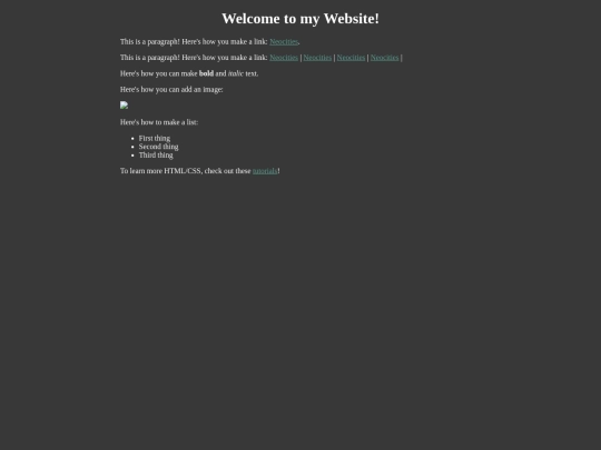 default screenshot