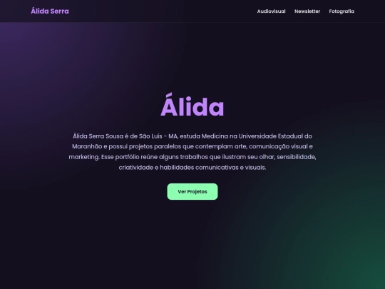portfolio screenshot