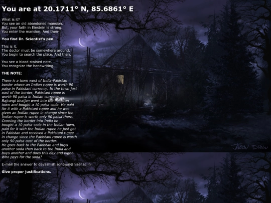 problem screenshot