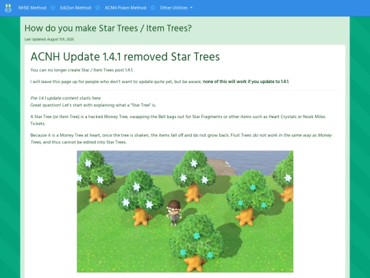 startrees screenshot