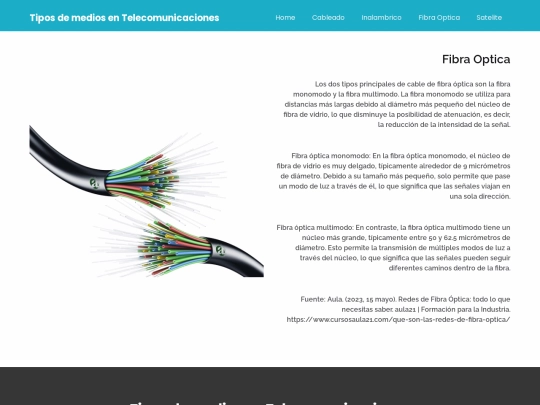 FibraOptica screenshot