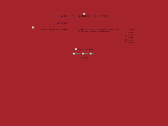 pages/about screenshot