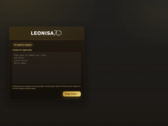 sorteodlmblack screenshot