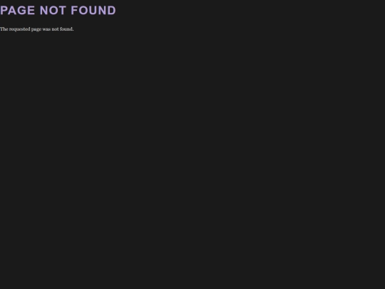 not_found screenshot