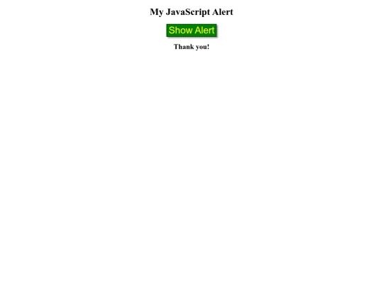 JavaScript/1javascriptAlert/javascript screenshot