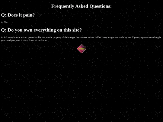 faq screenshot