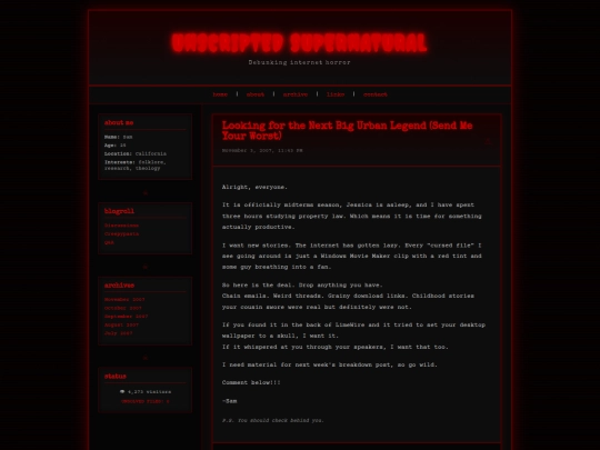 index screenshot