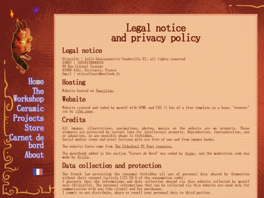 mentionslegales screenshot