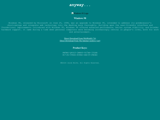 98 screenshot