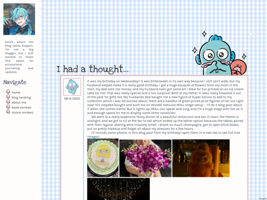 blogposts screenshot
