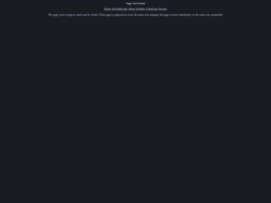 not_found screenshot