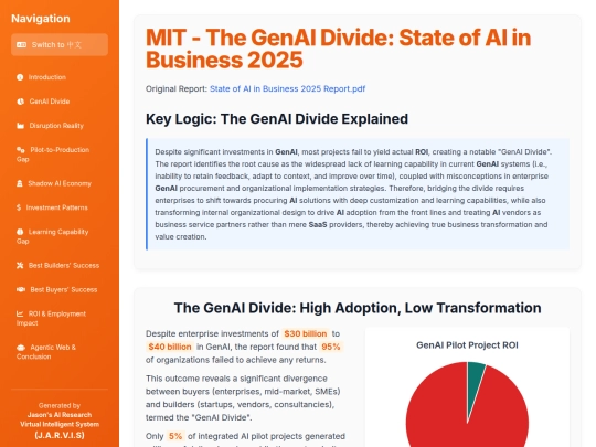 TKAMCHK/MIT - The GenAI Divide: State of AI in Business 2025 - nourl screenshot