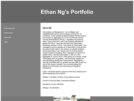 bio screenshot