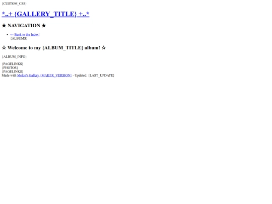 photography/gallery-page-template screenshot