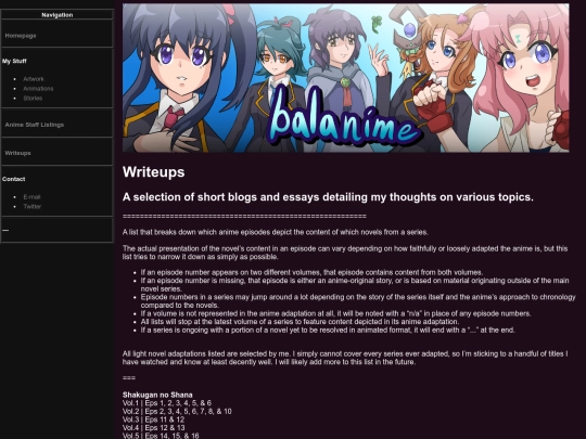 LNadaptations screenshot
