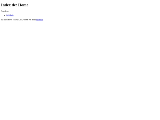 index screenshot