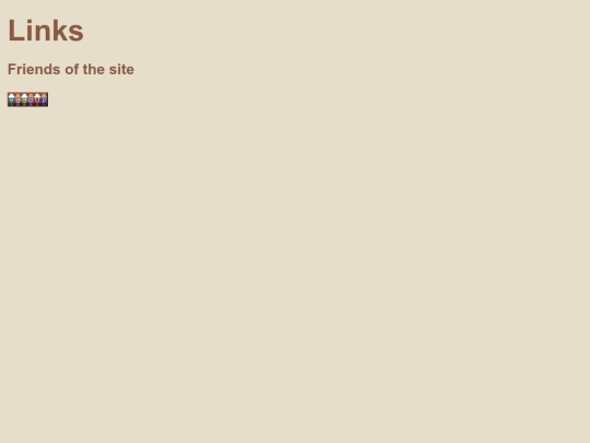 links screenshot