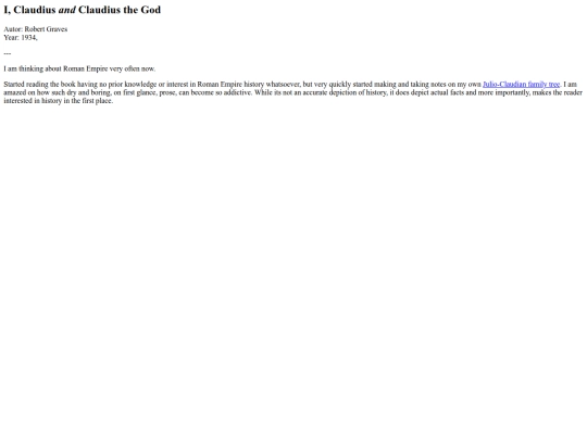 MiscNotebook/Library/Claudius screenshot