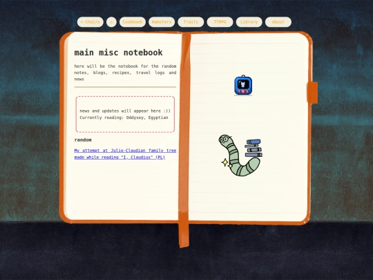 MiscNotebook/MainMiscPage screenshot