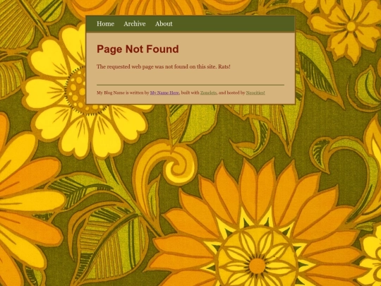 archive screenshot