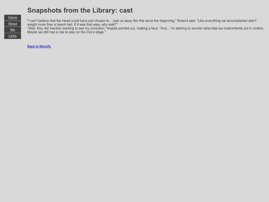 Microfic/LoR_Cast screenshot