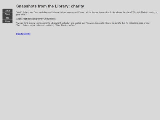 Microfic/LoR_Charity screenshot