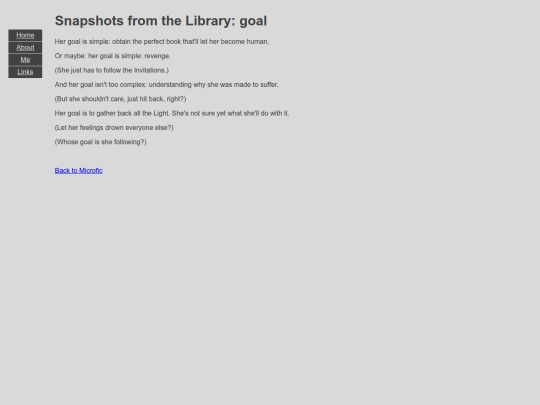 Microfic/LoR_Goal screenshot