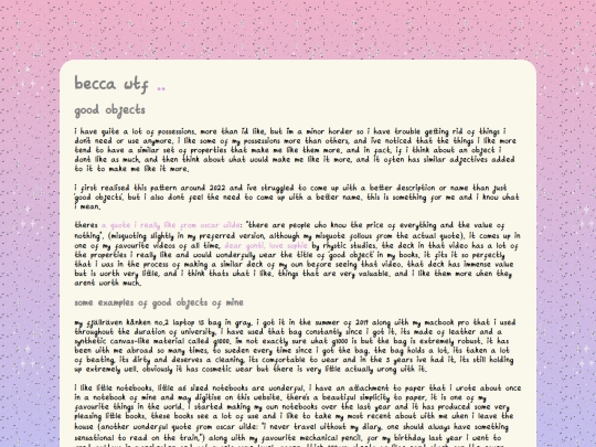 blog/2025/good-objects screenshot