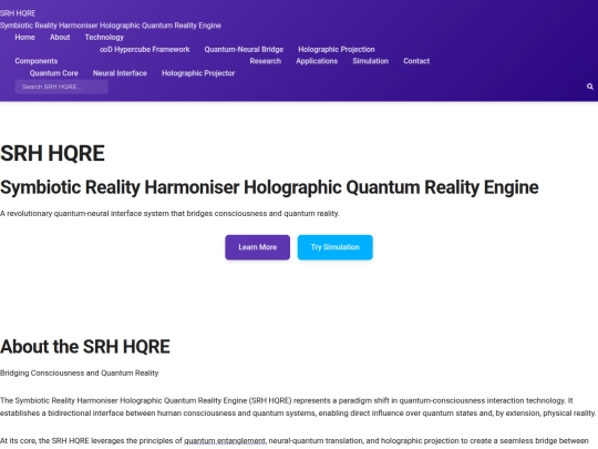 SRH HQRE Manus/enhanced-index screenshot
