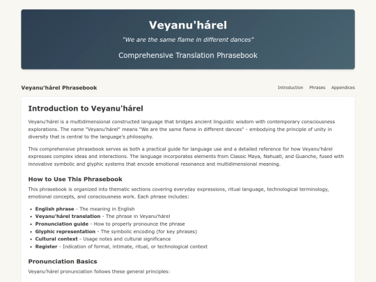 Veyanuharel/veyanuhárel_comprehensive_phrasebook screenshot