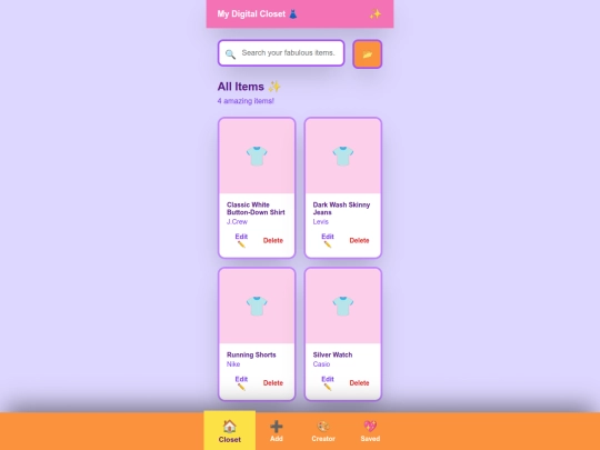closet screenshot