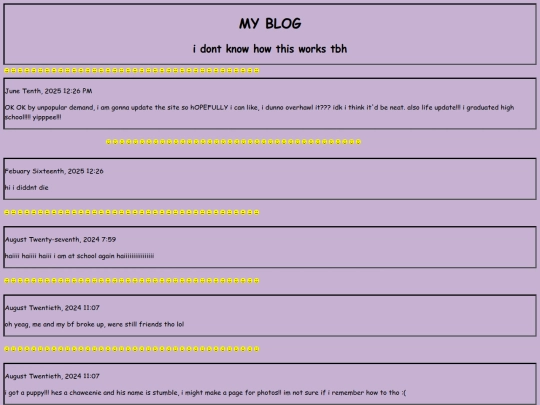 blog screenshot