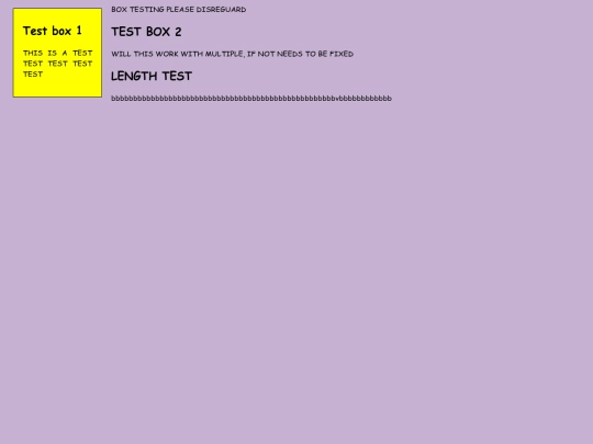 boxtest screenshot