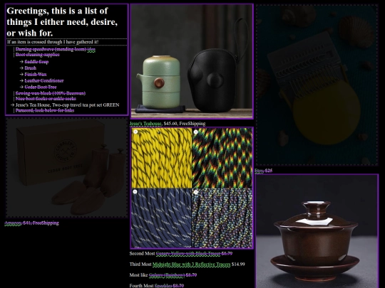 pages/list page screenshot