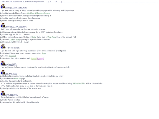 pages/updates screenshot