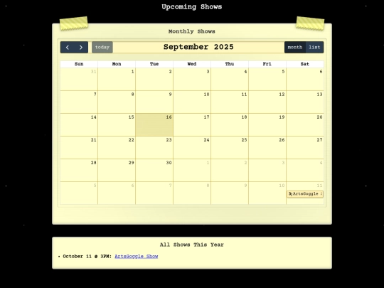 shows screenshot