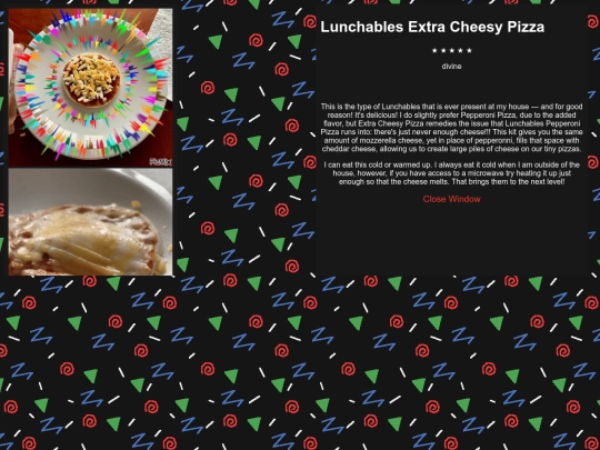 Lunchables/xtra_cheesy screenshot