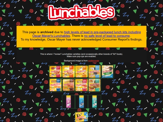 lunchables screenshot