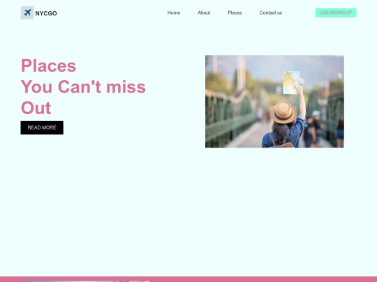 second website /placesgallery screenshot